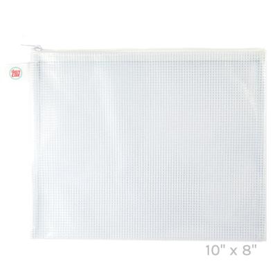 Avery Elle - Small Zippered Vinyl Mesh Pouch